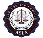 Top 100 Lawyer, American Society of Legal Advocates