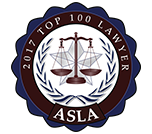 Top 100 Lawyer, American Society of Legal Advocates